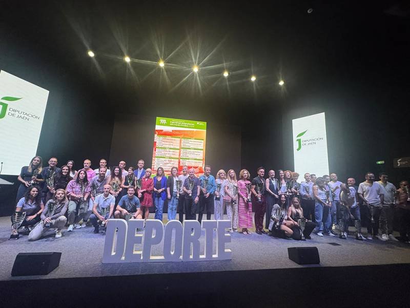 Diputación entrega los galardones del XVII Gran Premio de Carreras Populares ‘Jaén, paraíso interior’