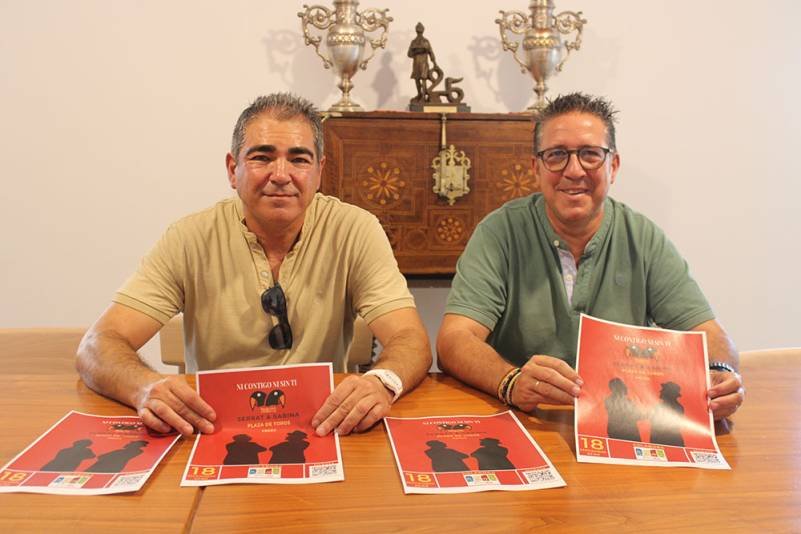 Úbeda acogerá el 18 de septiembre el tributo ‘Ni contigo ni sin ti’ a Serrat y Sabina