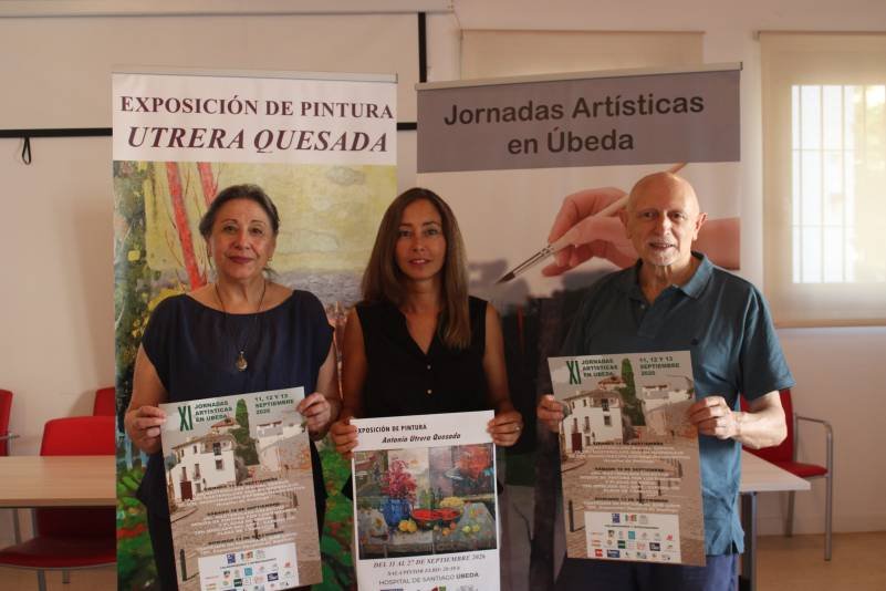 Úbeda acogerá del 11 al 13 de septiembre las XI Jornadas Artísticas, con la participación de alrededor de 300 artistas