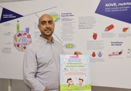 Javier Gámez, durate la presentación del evento.