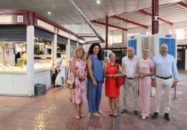 Visita al mercado de abastos de Úbeda.