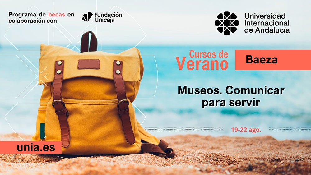 Cartel del curso UNIA.