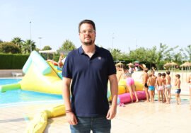 El concejal de Deportes, Francisco Javier Lozano