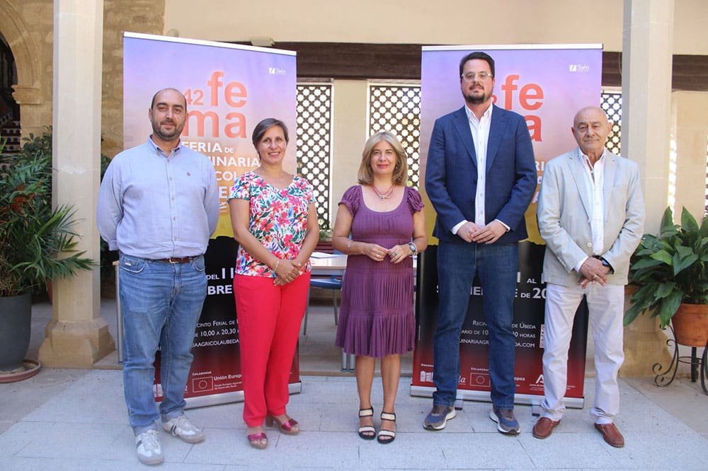 Presentación de la 42ª Feria de Maquinaria Agrícola de Úbeda.