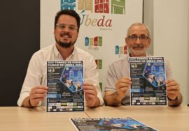 Francisco Javier Lozano, José Fernández, durante la presentación del evento deportivo.