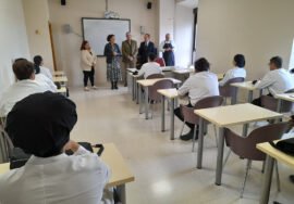 Apertura del curso en la Escuela de Hostelería La Laguna en Baeza.