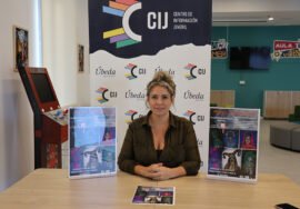 Natalia Pérez Merino, tras la presentación de esta actividad.