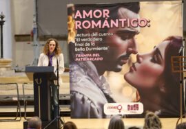 La concejala de Igualdad, Francisca Isabel Millán, durante su intervención.