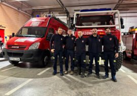 Bomberos voluntarios para la localidad de Alba (Valencia).