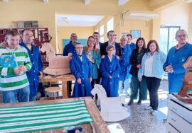 Visita al centro de día ocupacional Nuestra Señora de la Esperanza.