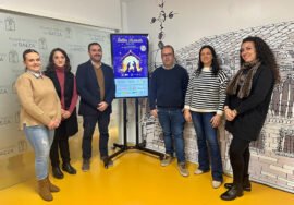 Presentación del belén viviente.