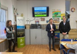 Presentación de los talleres para escolares con motivo del Día Mundial del Olivo.