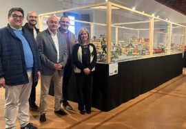 Inauguración de la exposición de Playmobil.