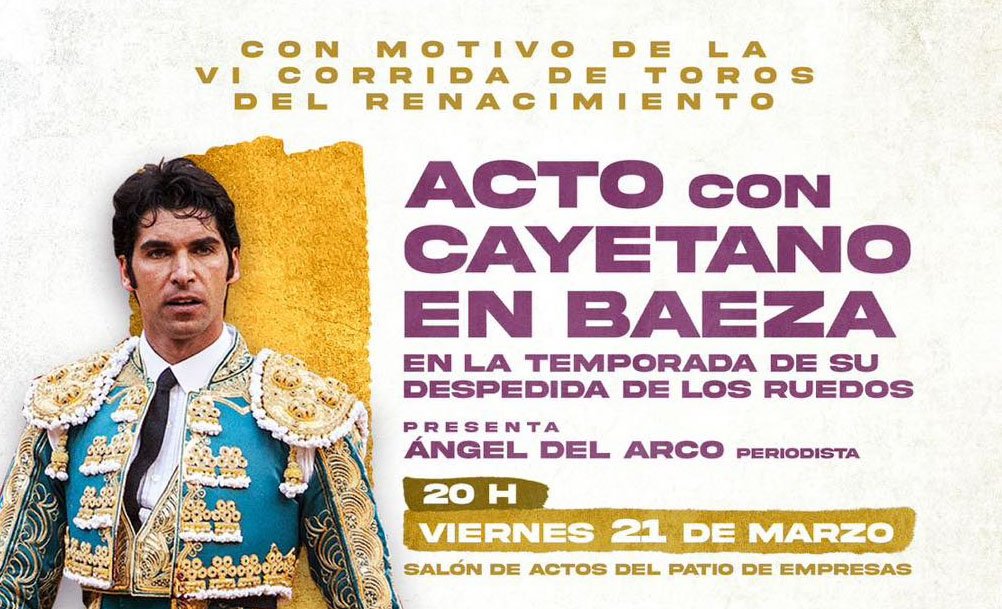 Cartel anunciador del evento.