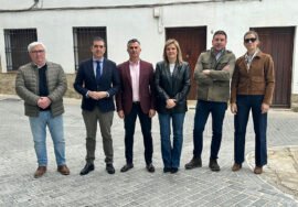 Visita a las obras ejecutadas con cargo al Plan Provincial de Obras y Servicios de Diputación.