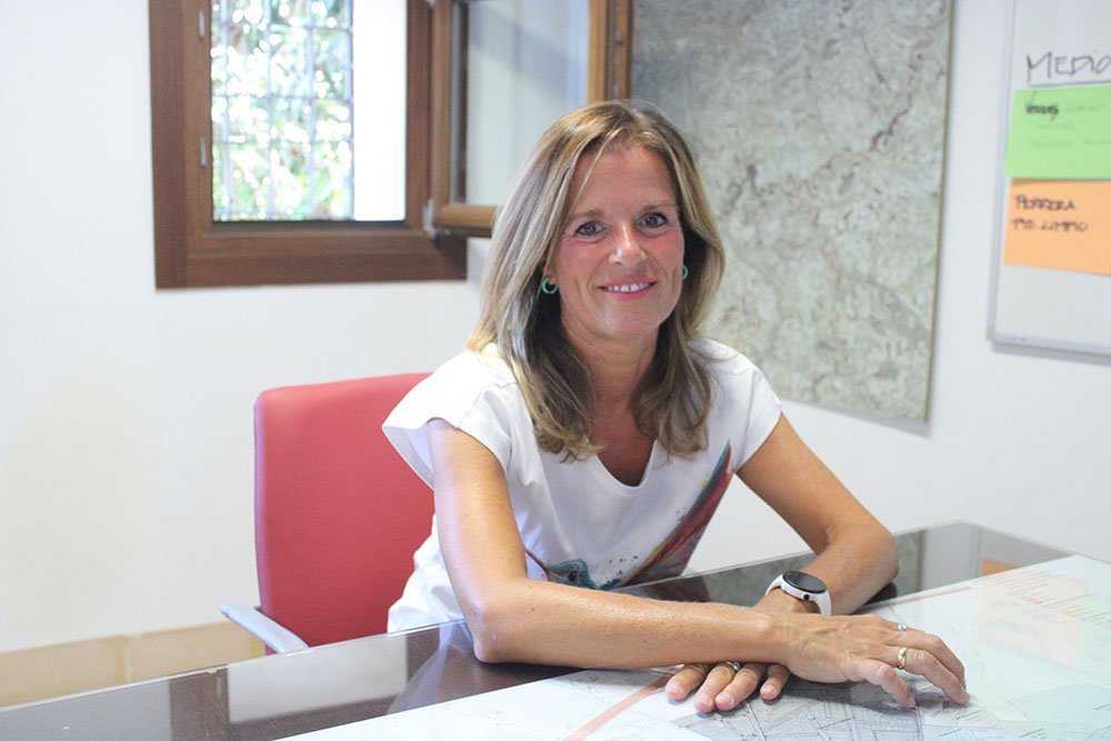 María del Carmen García, durante su intervención.
