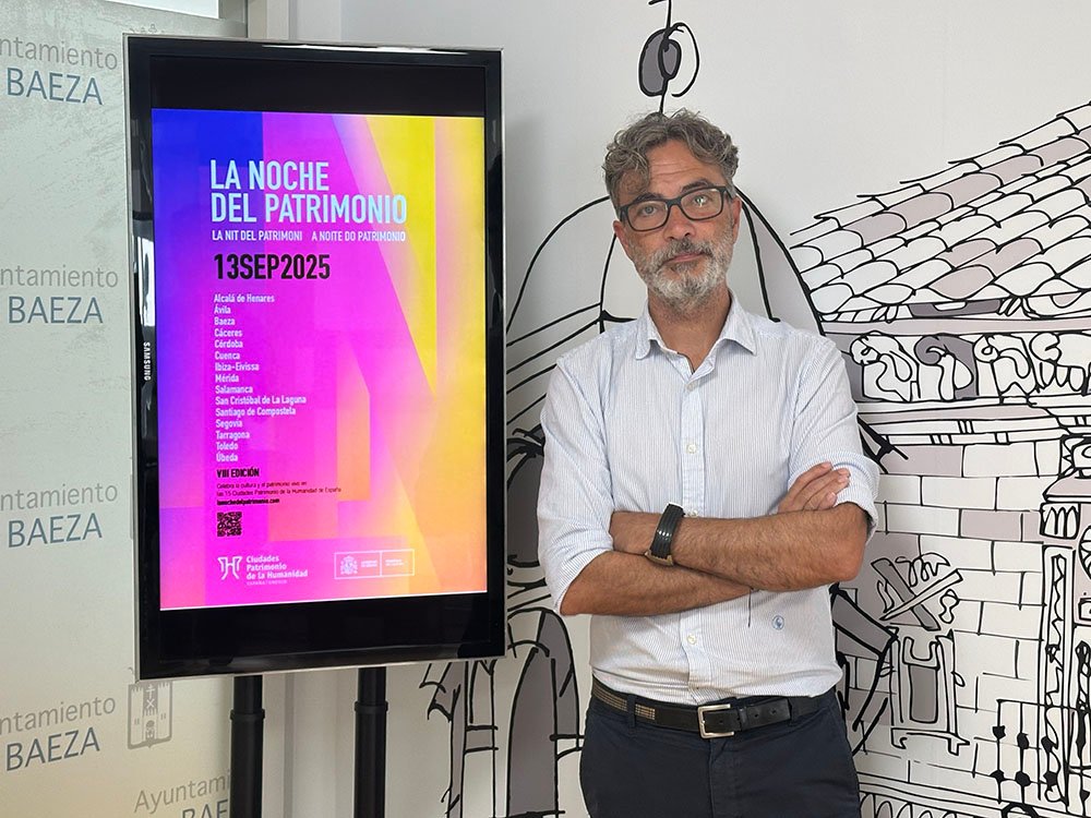 Presentación de ‘La Noche del Patrimonio’ en Baeza.