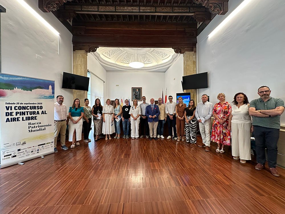 Presentación del VI Concurso de Pintura al Aire Libre “Baeza Patrimonio Mundial”.