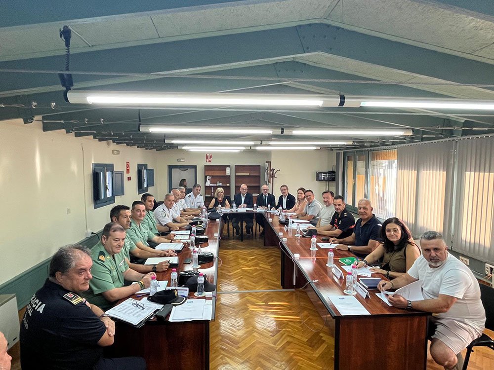Reunión de la Junta Local de Seguridad de Úbeda.