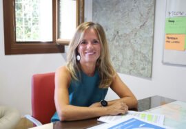 María del Carmen García, tras su intervención.