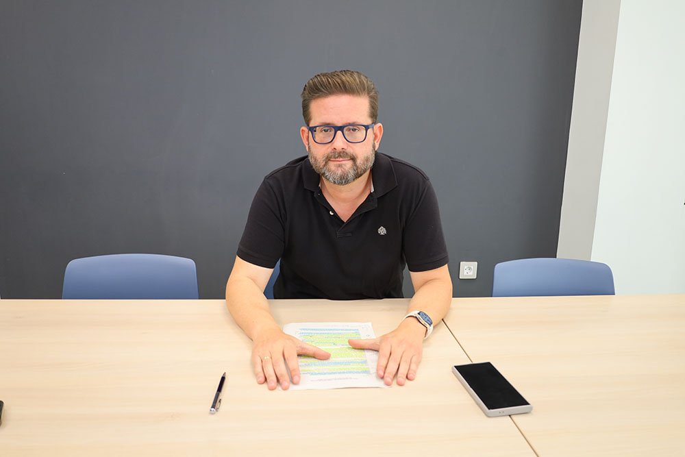 El concejal de Educación, Pedro Jesús López.