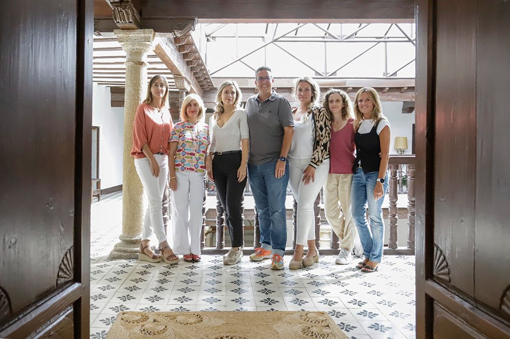 Recepción oficial de la pregonera de la Feria de Úbeda.