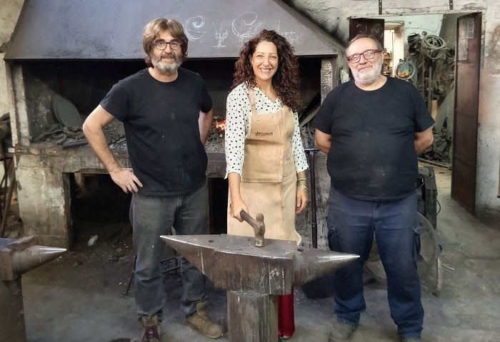 Visita al taller Forja Tiznajo.