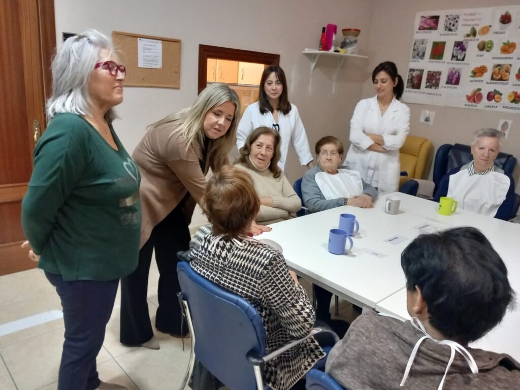 Visita a la Asociación Alzheimer 21 de Septiembre en Úbeda.