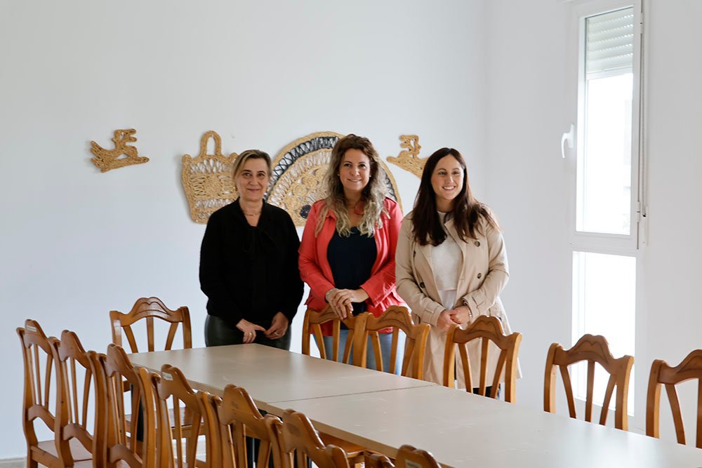 Visita al albergue de Úbeda antes de su apertura.