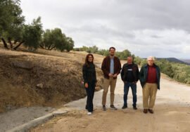 Presentación del proyecto de reparación del camino de Guadalupe.