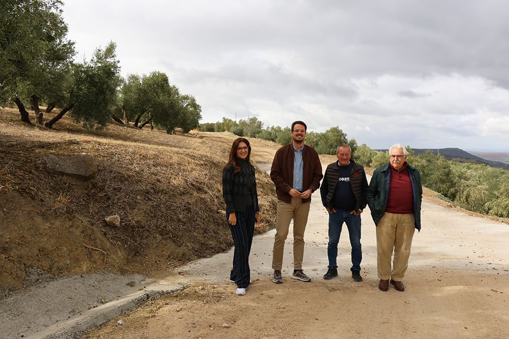 Presentación del proyecto de reparación del camino de Guadalupe.