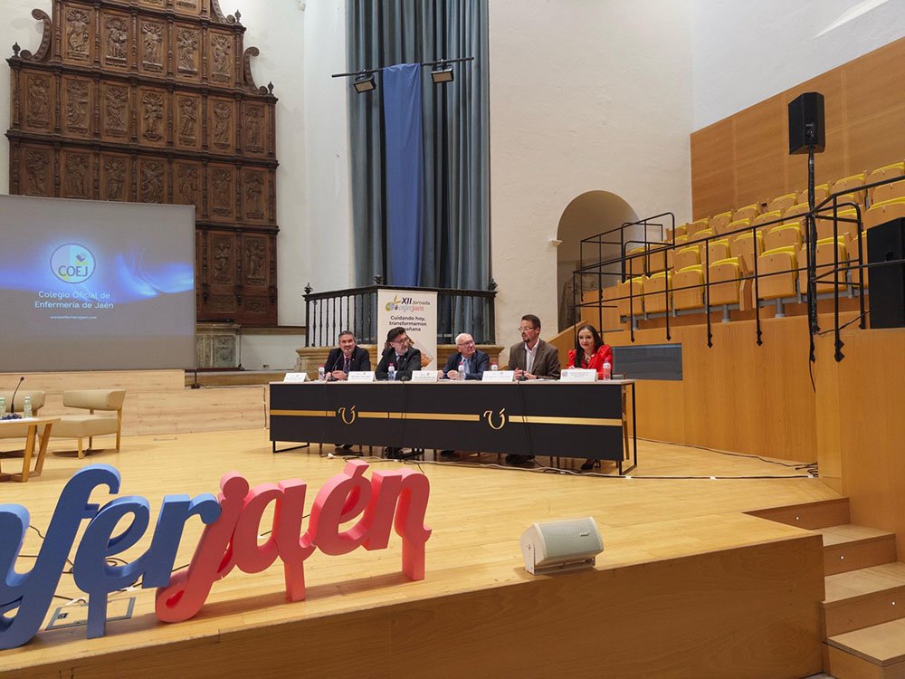 Apertura de la la XII Jornada Provincial #enferjaén 'Cuidando hoy transformamos el Mañana'- COEJ