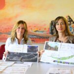 Las concejalas de Urbanismo y Turismo, María del Carmen García y Elena Rodríguez.