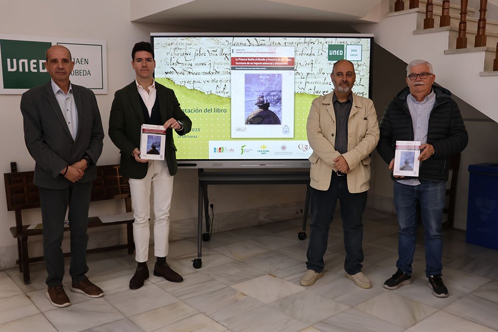Presentación del libro la primera vuelta al mundo y Francisco de los Cobos.
