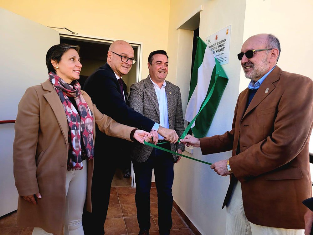 Inauguración de la ampliación de la residencia de mayores Villa de Sabiote