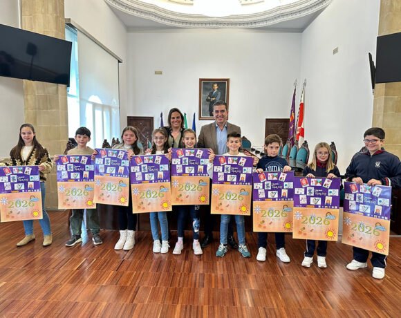 Presentación del calendario solidario.