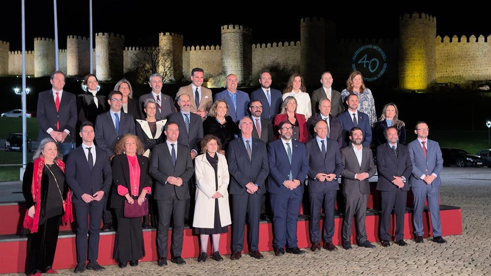 Una nutrida representación del propio Grupo.