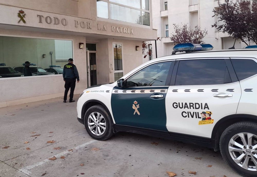 Cuartel de la Guardia Civil en Baeza. Archivo.