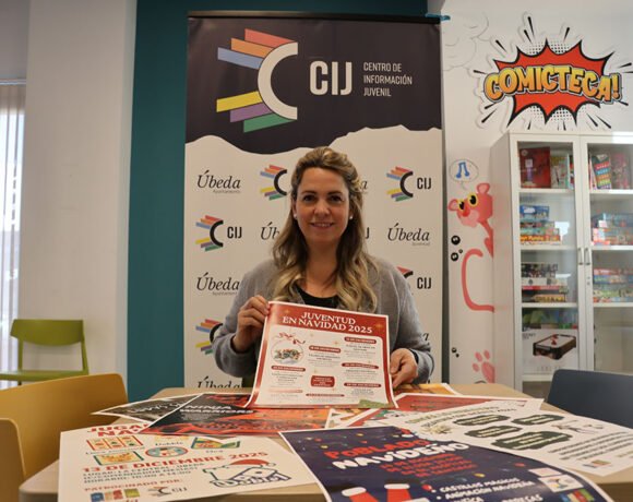 Presentación del programa de juventud para Navidad en Úbeda.
