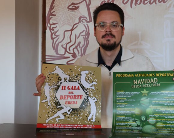 Presentación de la programación deportiva en Navidad en Úbeda.