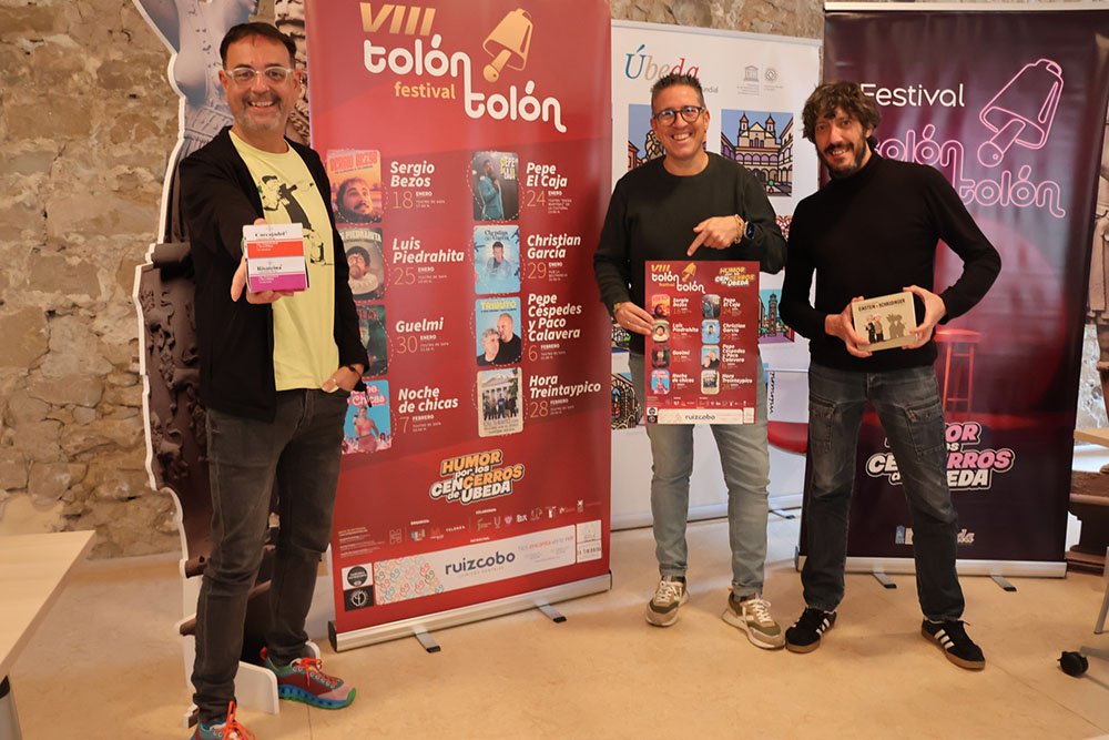 Presentación del VIII Festival ‘Tolón Tolón’ en Úbeda.