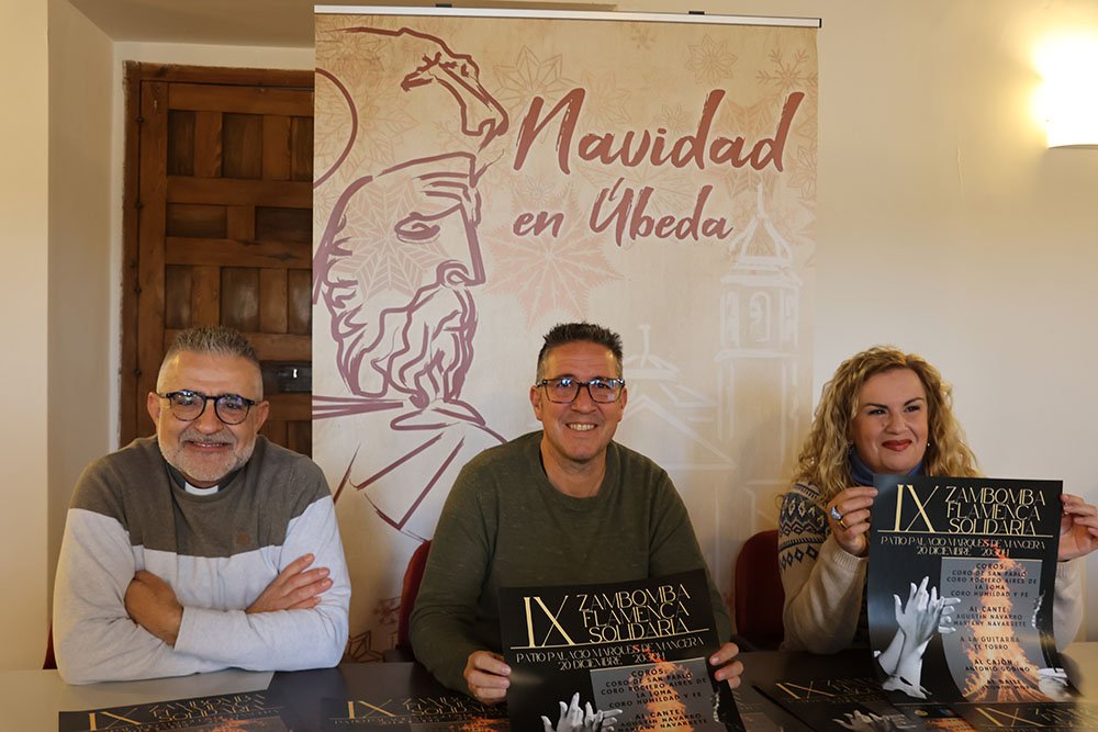 Presentación de La IX Zambombá Flamenca Solidaria Humildad y Fe.