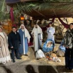 Paco Reyes y Juan Matías Reyes, en este Belén Viviente de Ibros.