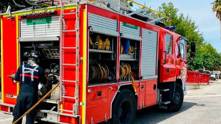 Bomberos de Jaén en una imagen de archivo