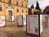 Exposición 'Las huellas de Santa Teresa', en la Plaza Vázquez de Molina, en Úbeda.
