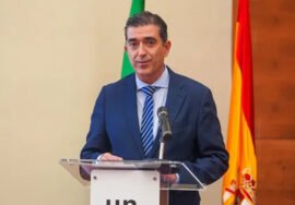 El alcalde de Baeza, Pedro Javier Cabrera.