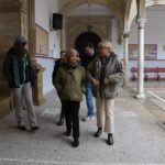 Primera visita a los centros educativos tras el temporal.