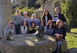 Presencia de Baeza en el Aula Juan de Mairena celebrado en Collioure en un emotivo homenaje a Antonio Machado.