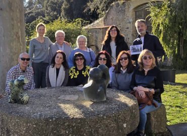 Presencia de Baeza en el Aula Juan de Mairena celebrado en Collioure en un emotivo homenaje a Antonio Machado.