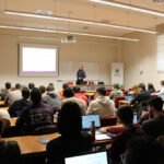 Una clase del diploma de experto en Fundamentos de Física Médica.